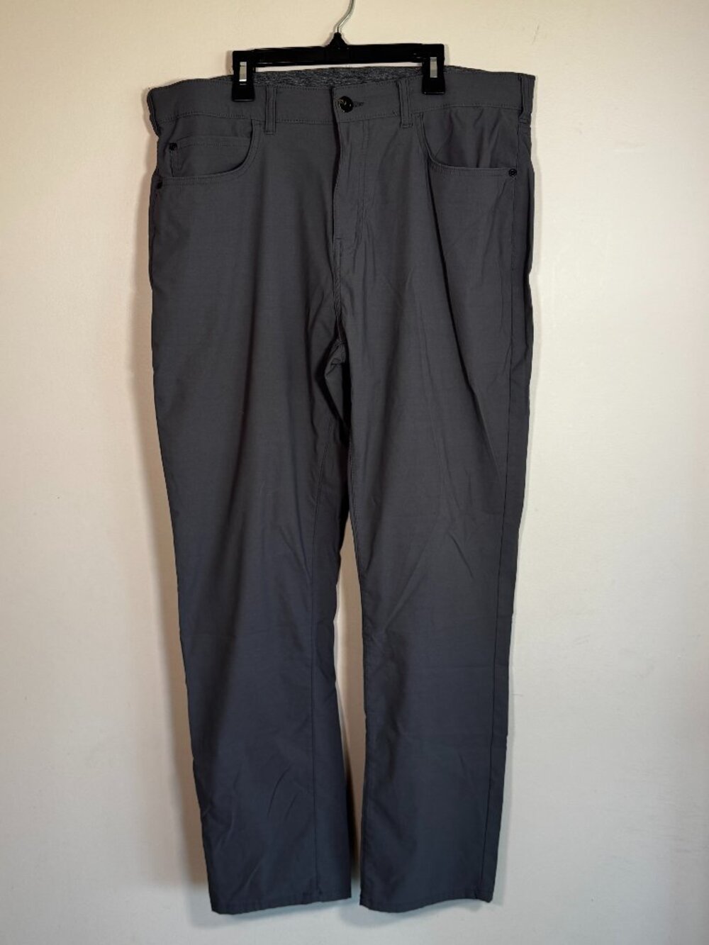 Denali Straight Fit Mens 36 by 32 Gray Comfort Outdoor Pants